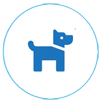 Imagem de um desenho de um cachorro