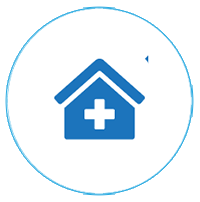 Imagem de um desenho de hospital